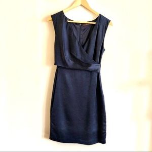 Limited navy blue dress.